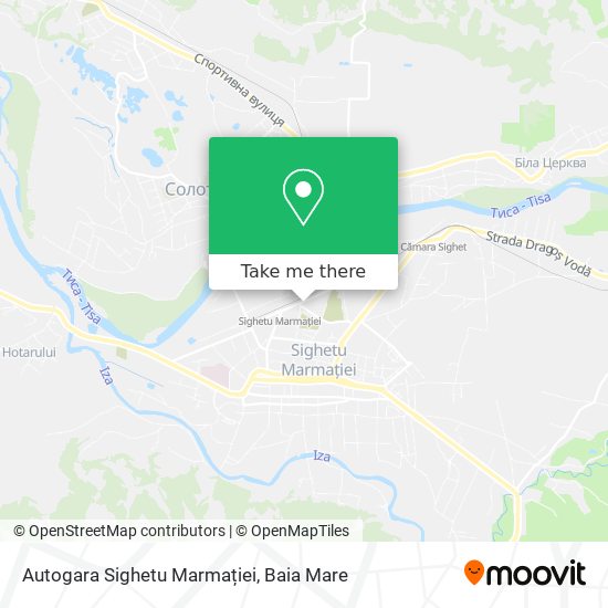 Autogara Sighetu Marmației map