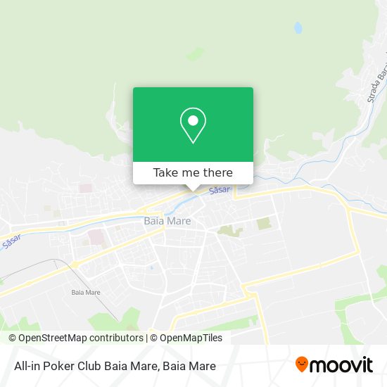 All-in Poker Club Baia Mare map