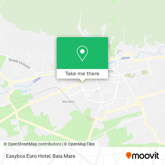 Easybox Euro Hotel map