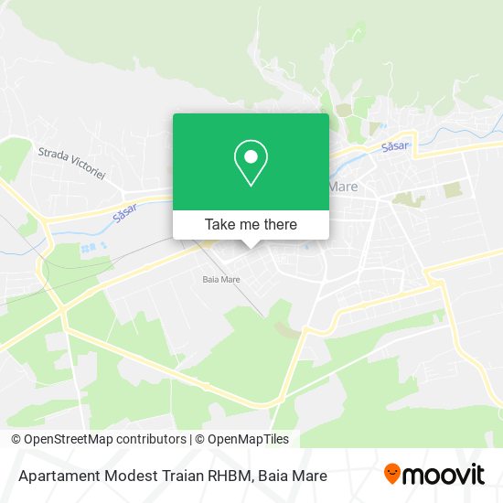 Apartament Modest Traian RHBM map