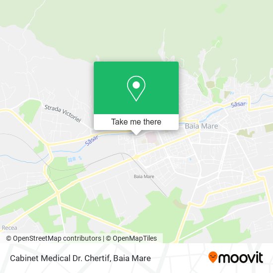 Cabinet Medical Dr. Chertif map