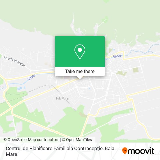 Centrul de Planificare Familială Contracepție map