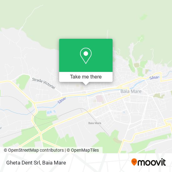 Gheta Dent Srl map