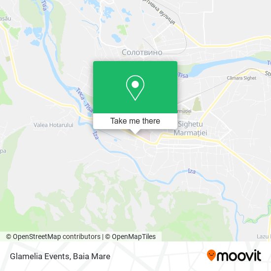 Glamelia Events map