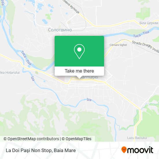 La Doi Paşi Non Stop map