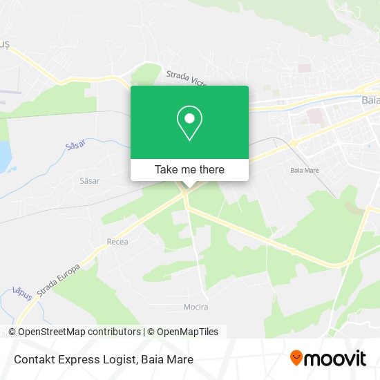 Contakt Express Logist map