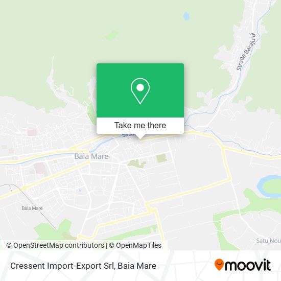 Cressent Import-Export Srl map