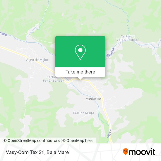 Vasy-Com Tex Srl map