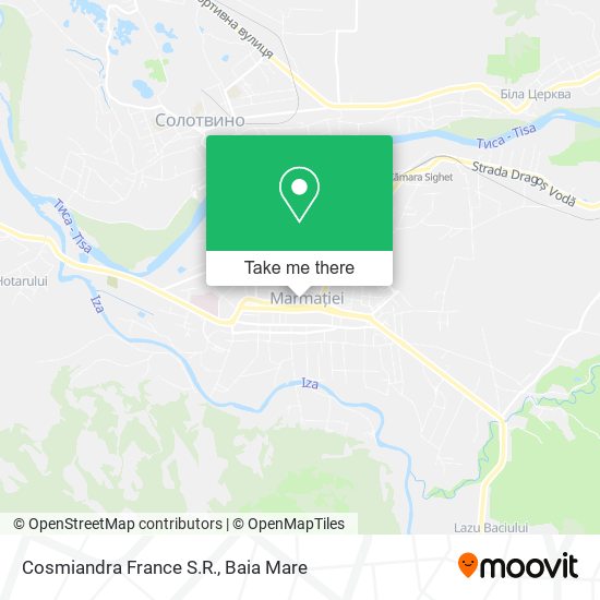 Cosmiandra France S.R. map