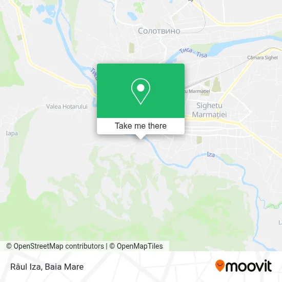 Râul Iza map