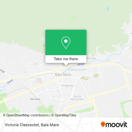 Victoria Classestet map