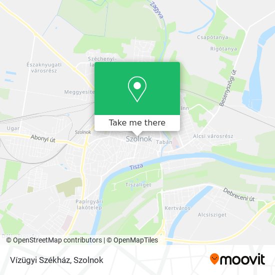 Vízügyi Székház map