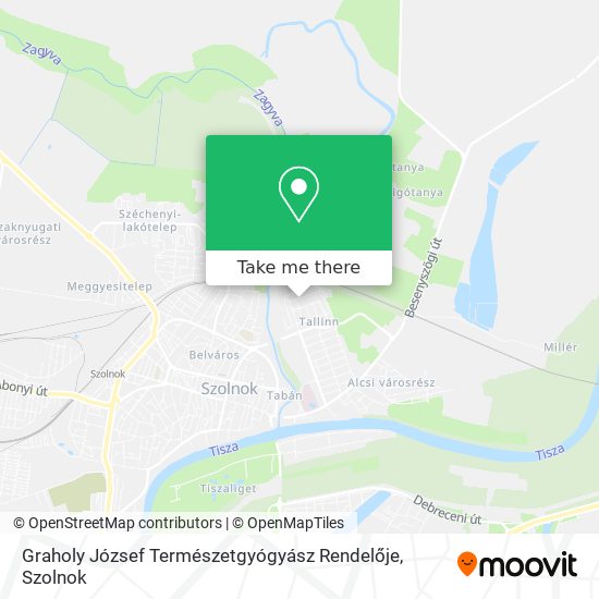 Graholy József Természetgyógyász Rendelője map