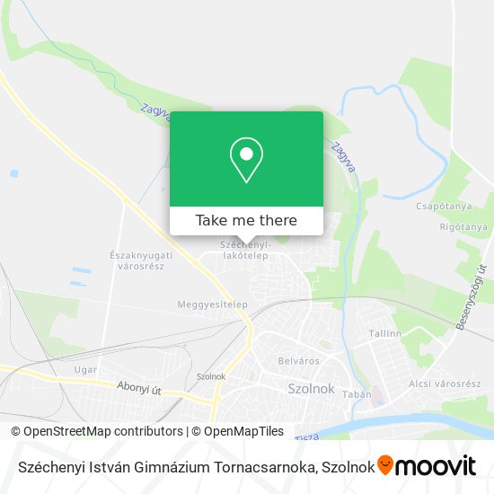 Széchenyi István Gimnázium Tornacsarnoka map