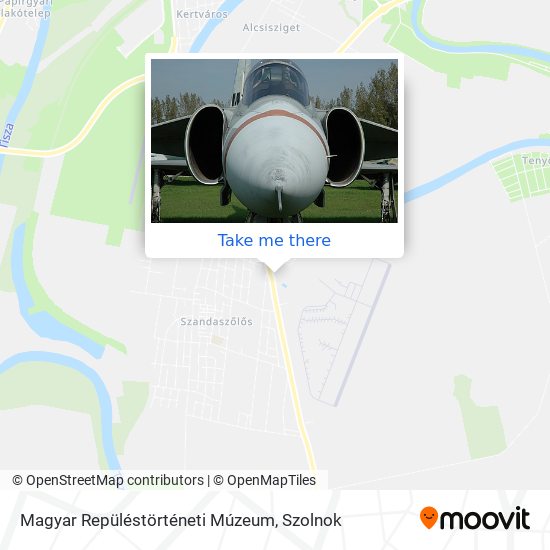 Magyar Repüléstörténeti Múzeum map
