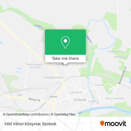 Hild Viktor Könyvtár map