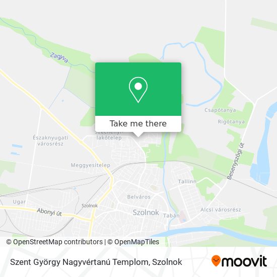 Szent György Nagyvértanú Templom map