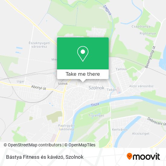 Bástya Fitness és kávézó map