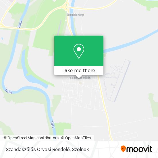 Szandaszőlős Orvosi Rendelő map