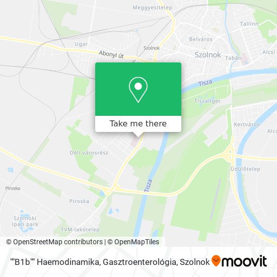 ""B1b"" Haemodinamika, Gasztroenterológia map