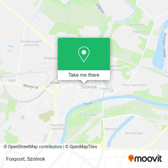 Foxpost map