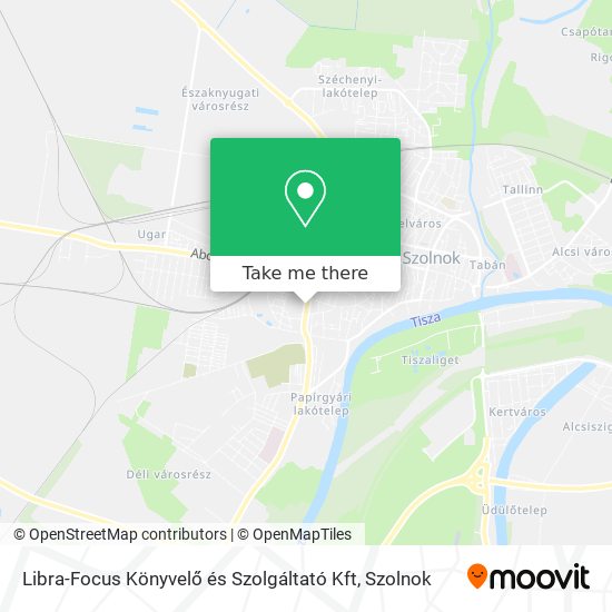 Libra-Focus Könyvelő és Szolgáltató Kft map