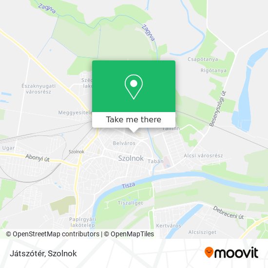 Játszótér map