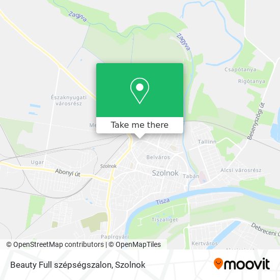 Beauty Full szépségszalon map