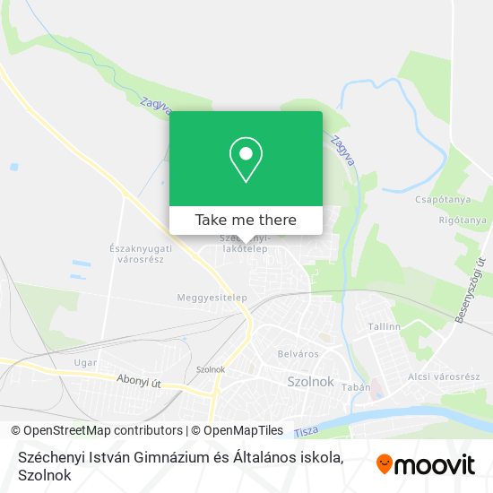 Széchenyi István Gimnázium és Általános iskola map
