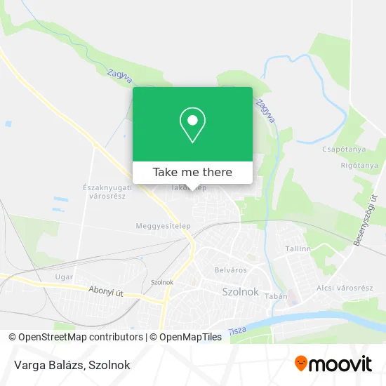 Varga Balázs map