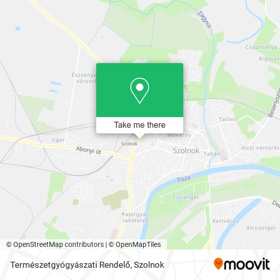 Természetgyógyászati Rendelő map
