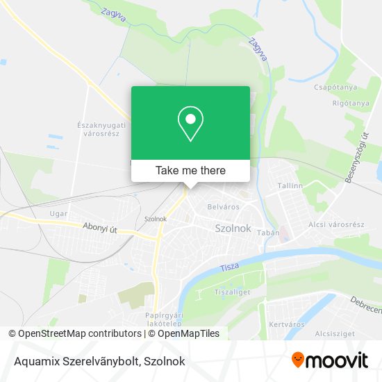 Aquamix Szerelvãnybolt map