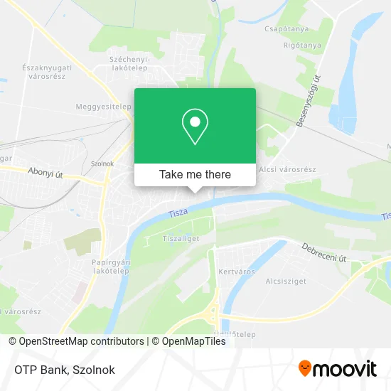 OTP Bank map