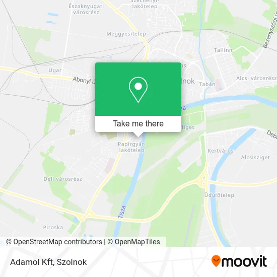 Adamol Kft map
