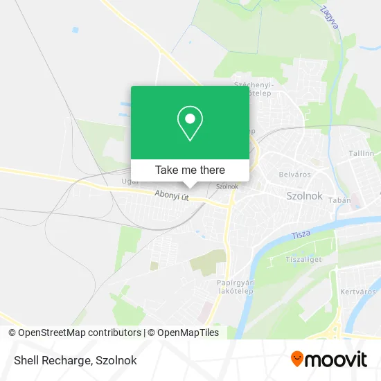 Shell Recharge map