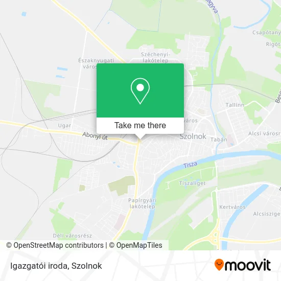 Igazgatói iroda map