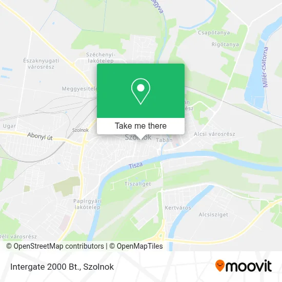 Intergate 2000 Bt. map
