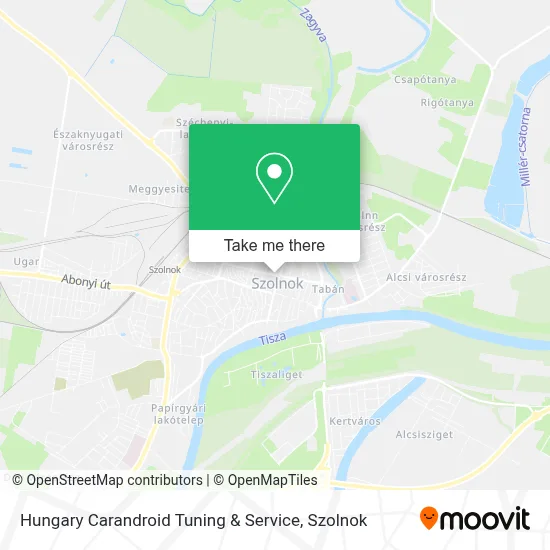 Hungary Carandroid Tuning & Service map