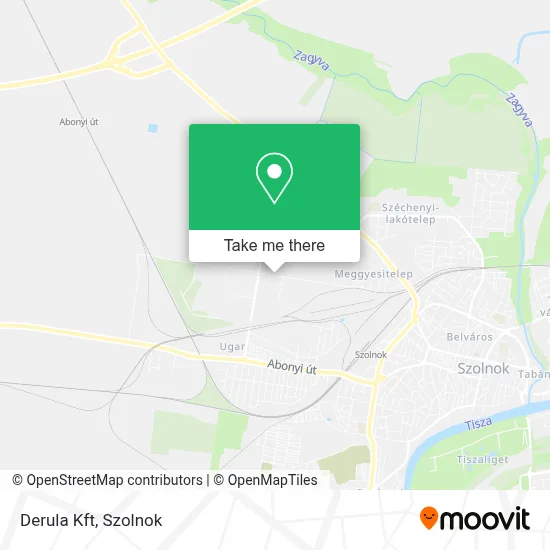 Derula Kft map