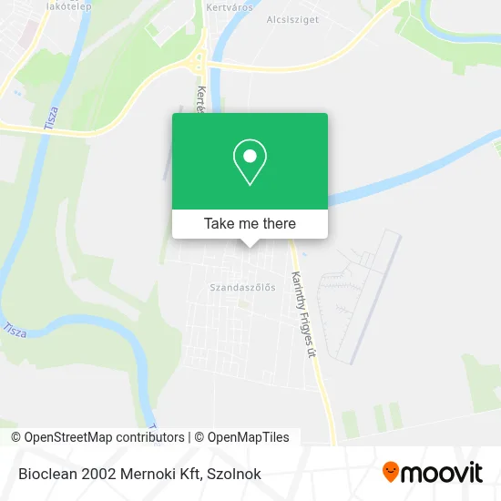 Bioclean 2002 Mernoki Kft map