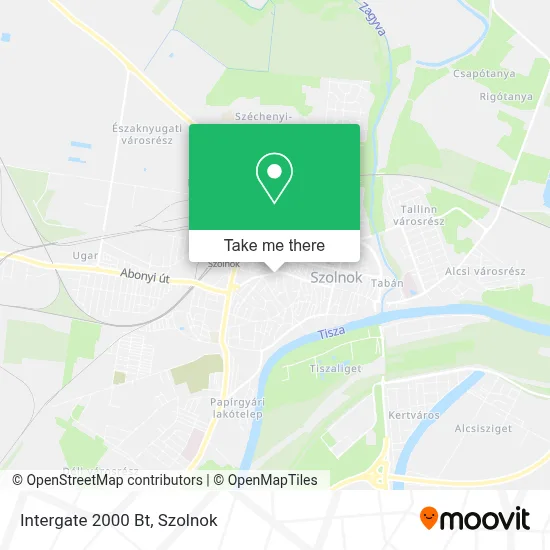 Intergate 2000 Bt map
