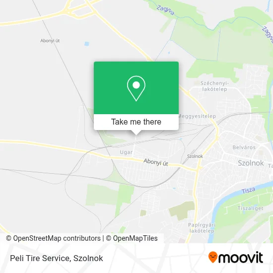 Peli Tire Service map