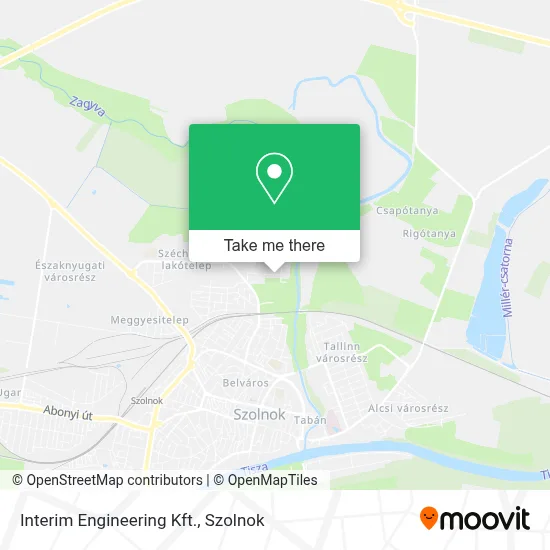 Interim Engineering Kft. map