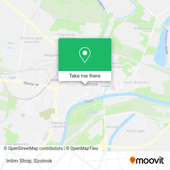 Intim Shop map