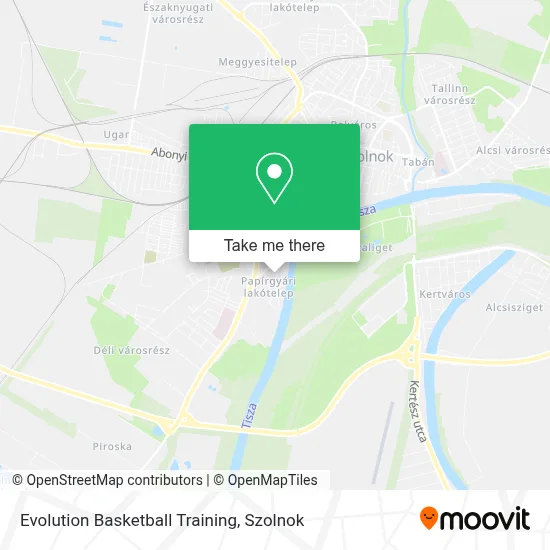 Evolution Basketball Training map