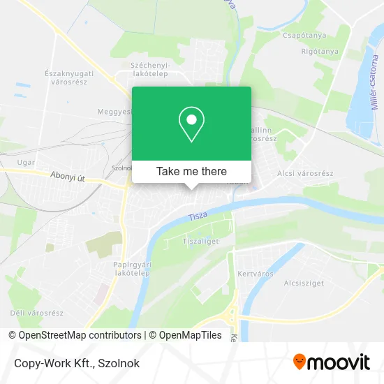 Copy-Work Kft. map