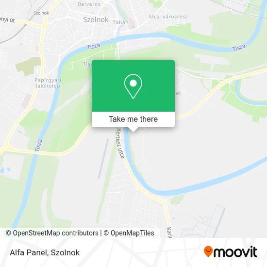 Alfa Panel map