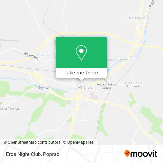 Eros Night Club map