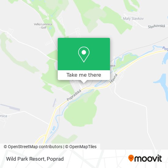 Wild Park Resort map