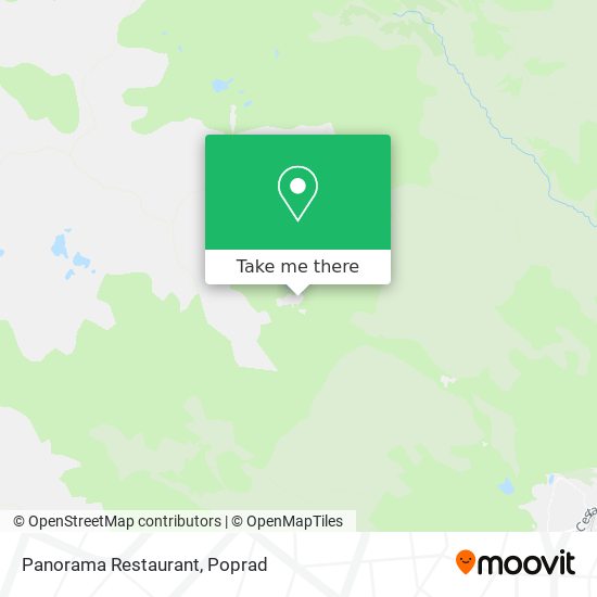 Panorama Restaurant map